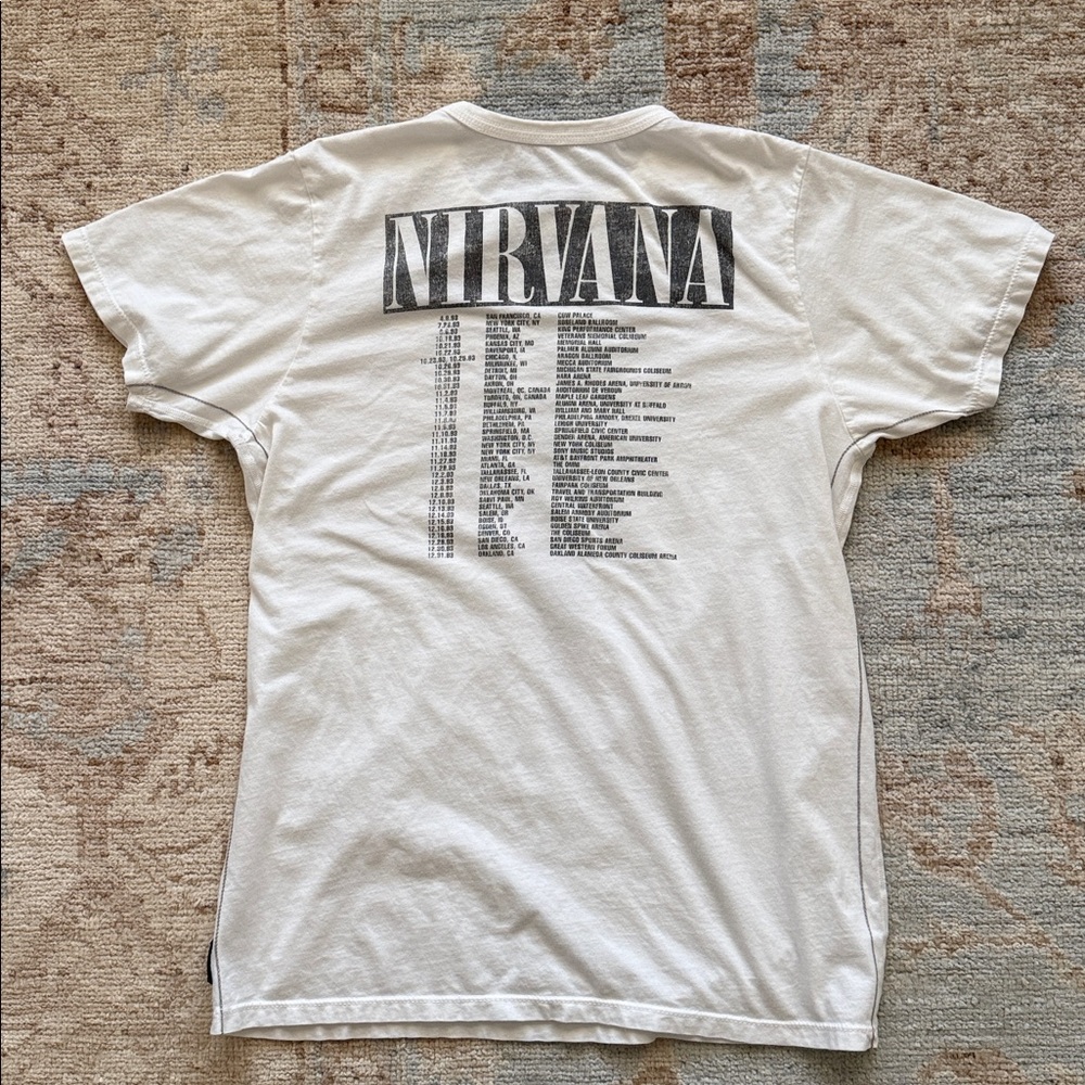 Nirvana Tour T-Shirt - Picture 2 of 2